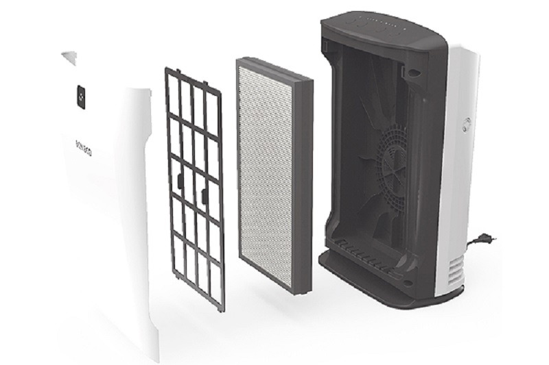 Cơ chế hoạt động của máy BONECO P340 Cơ chế hoạt động của máy BONECO P340