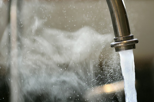 Hot Water - Please run the cold water Hot Water - Please run the cold water