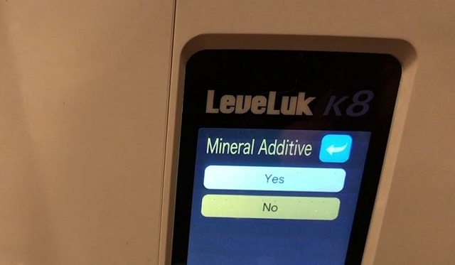 The mineral tank is missing The mineral tank is missing